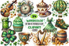 Retro St. Patrick's Day Clipart Bundle 2