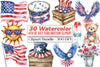 4th of July Clipart Bundle 1234