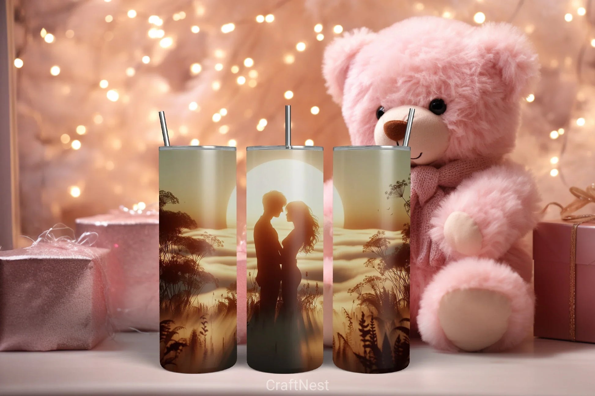 Valentine Tumbler Wrap Bundle 13 - CraftNest - Digital Crafting and Art