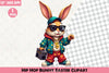 Hip Hop Bunny Easter Clipart Bundle