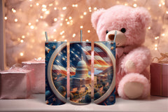 4th of July Tumbler Wrap Bundle 86 - CraftNest - Digital Crafting and Art