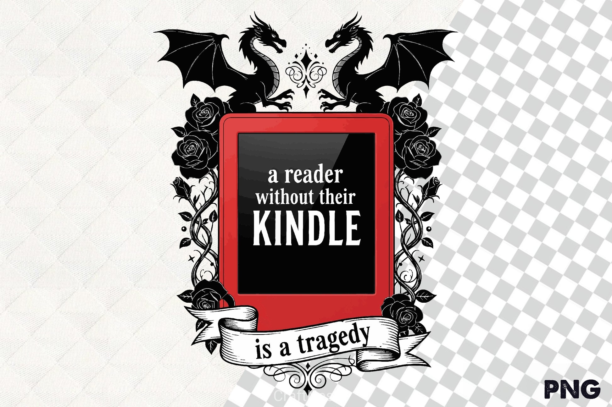 Dragons Roses Kindle Love Clipart Bundle - CraftNest - Digital Crafting and Art
