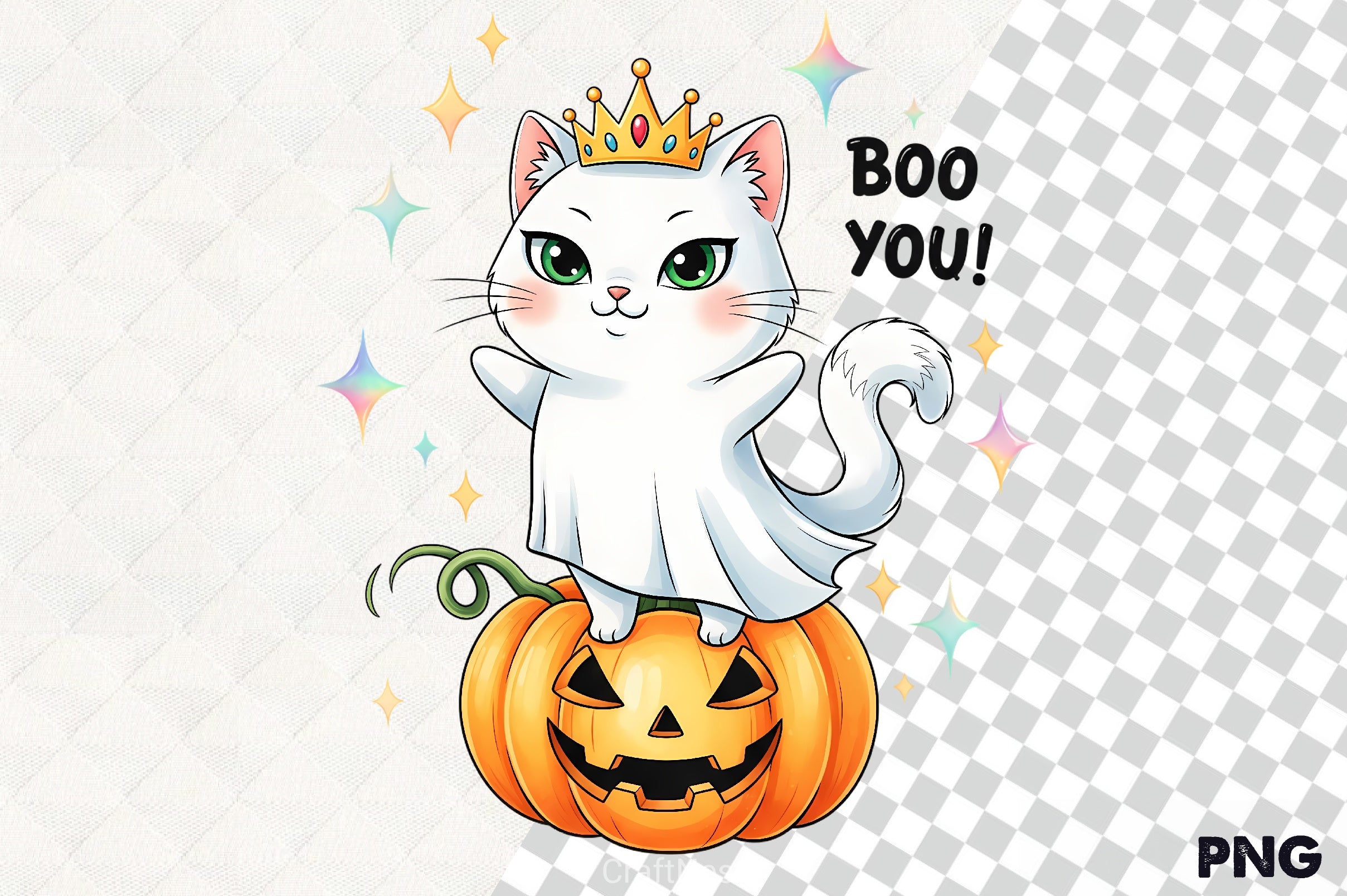 Halloween Cat Clipart Bundle 4 - CraftNest - Digital Crafting and Art