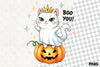 Halloween Cat Clipart Bundle 4