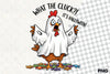 Halloween Chicken Costume Clipart Bundle