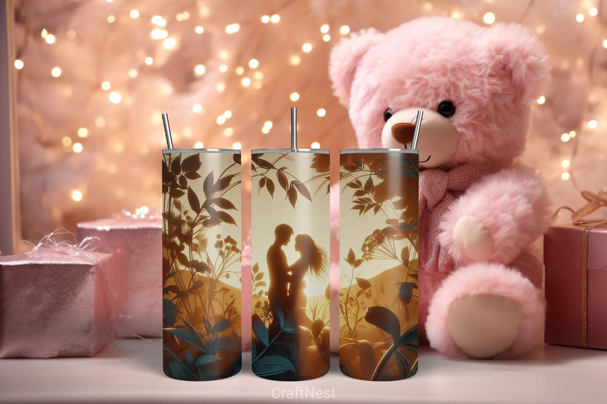 Valentine Tumbler Wrap Bundle 86 - CraftNest - Digital Crafting and Art