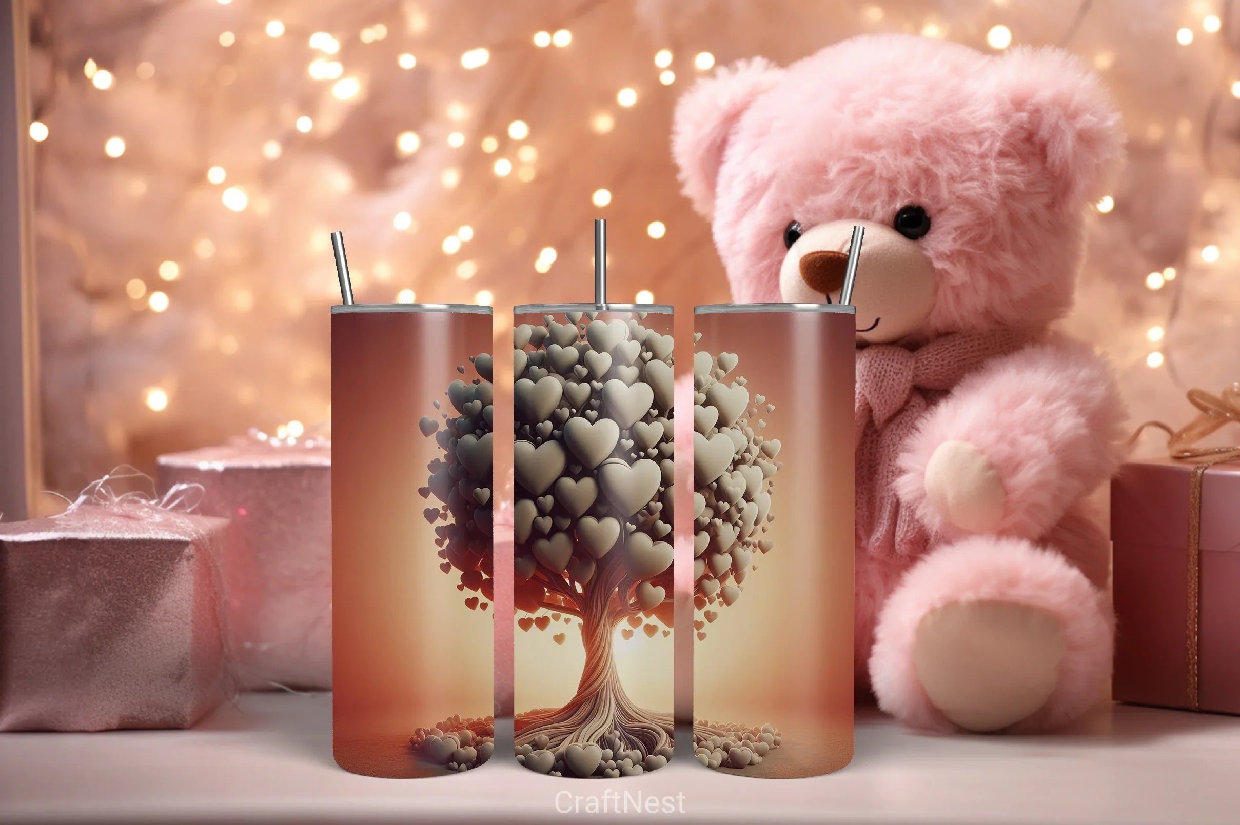 Valentine Tumbler Wrap Bundle 45 - CraftNest - Digital Crafting and Art