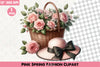 Pink Spring Fashion Clipart Bundle 3