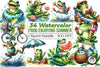 Frog Summer Clipart Bundle 1122