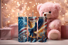 4th of July Tumbler Wrap Bundle 129 - CraftNest - Digital Crafting and Art