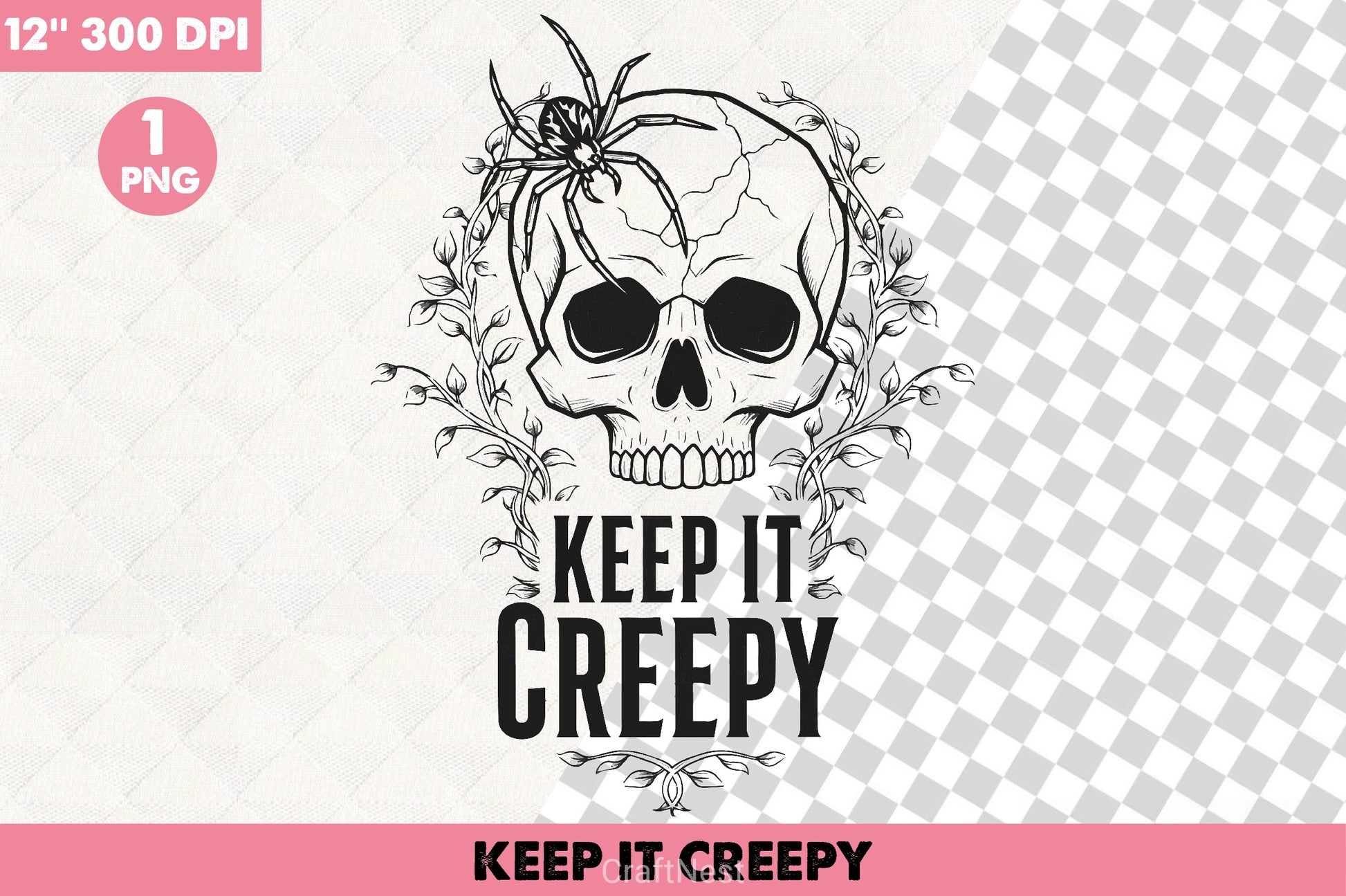 Keep It Creepy Clipart Bundle - CraftNest - Digital Crafting and Art