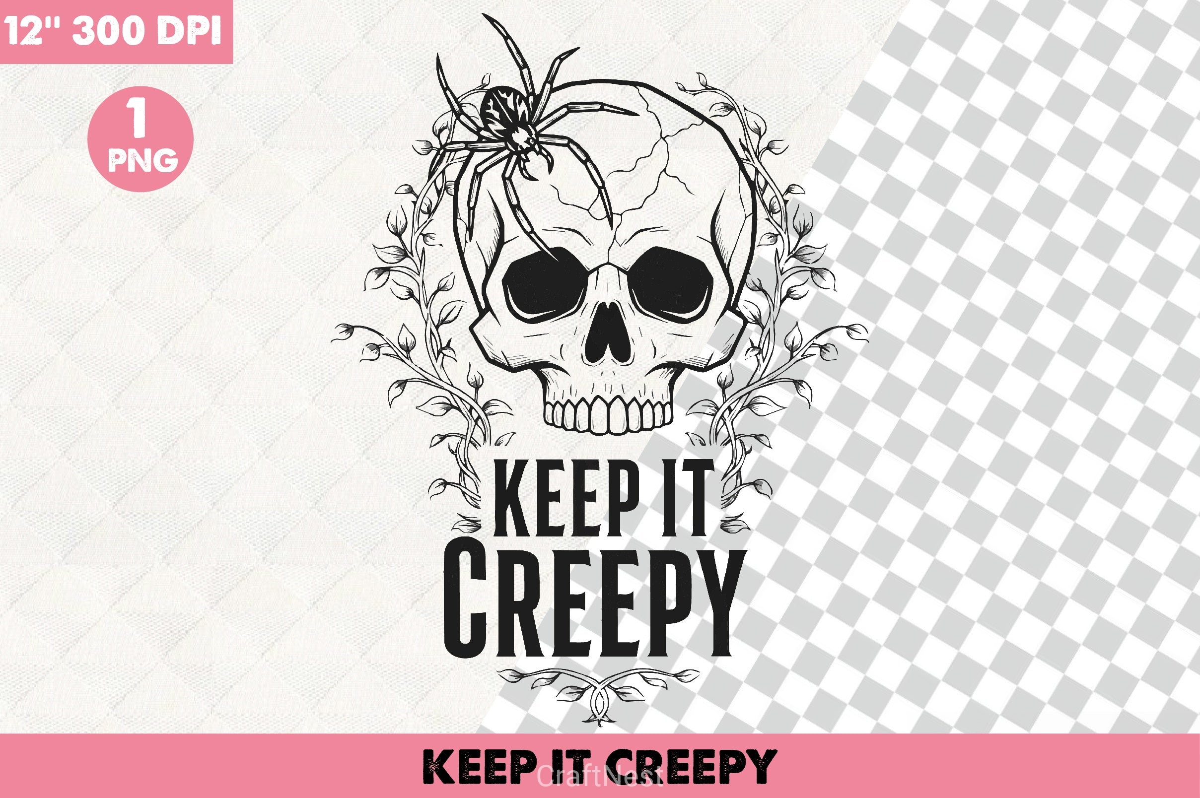 Keep It Creepy Clipart Bundle - CraftNest - Digital Crafting and Art
