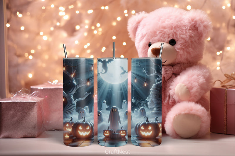 Halloween Tumbler Wrap Bundle 15 - CraftNest - Digital Crafting and Art