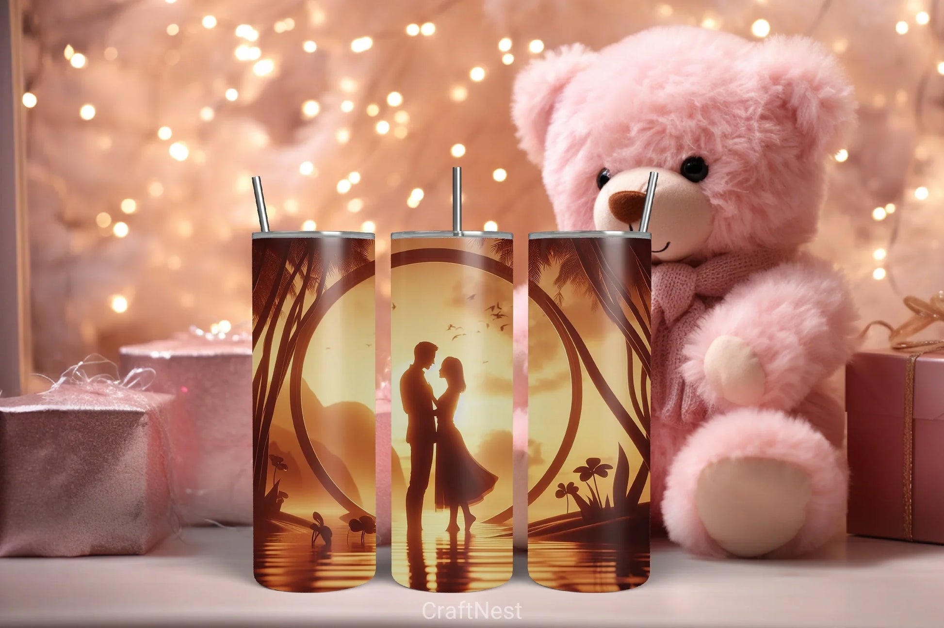 Valentine Tumbler Wrap Bundle 30 - CraftNest - Digital Crafting and Art