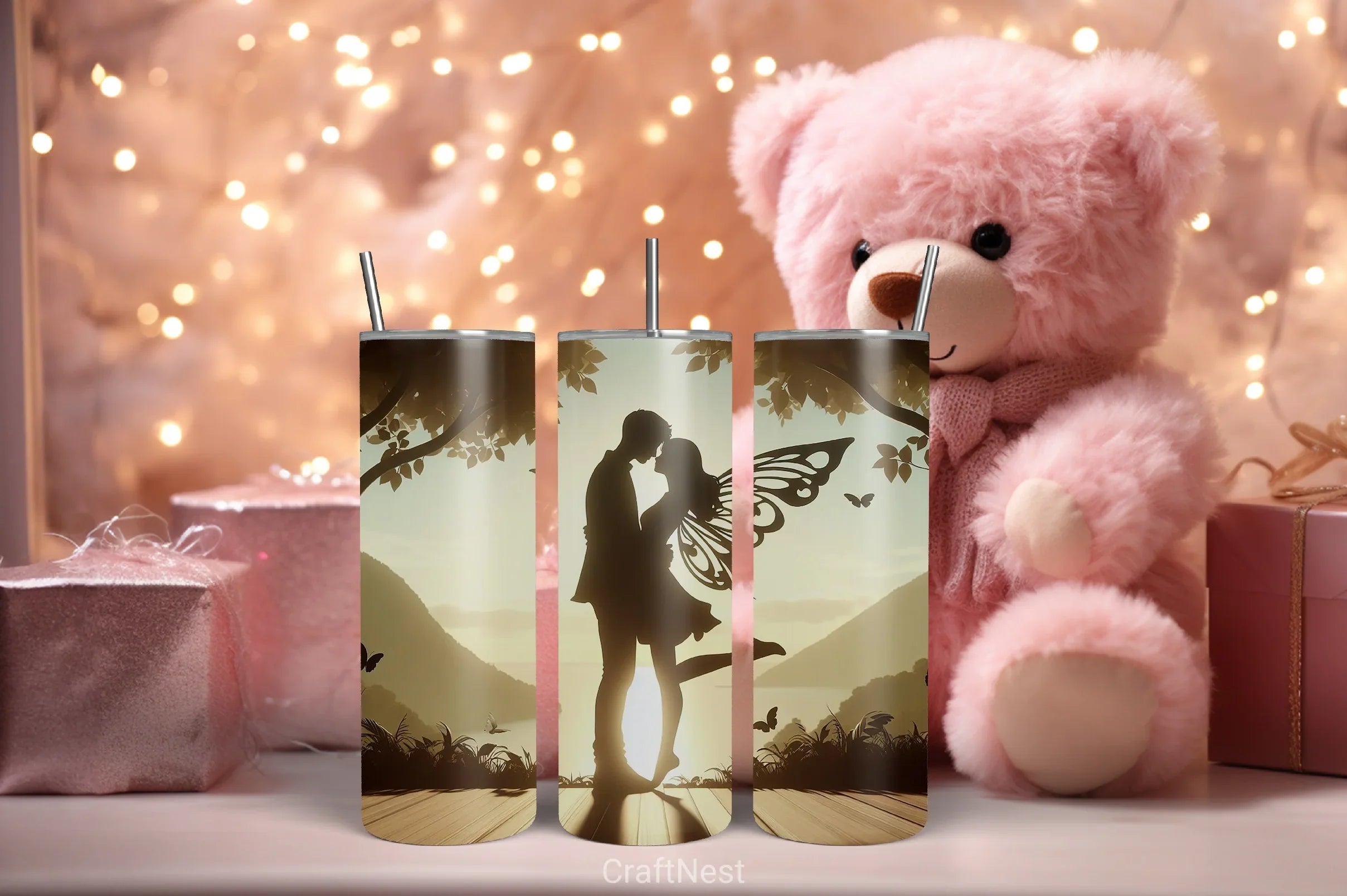 Valentine Tumbler Wrap Bundle 83 - CraftNest - Digital Crafting and Art