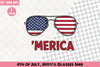 4th of July Merica Glasses Shirt Clipart Bundle 5