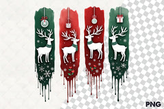 Christmas Reindeer Clipart Bundle 5 - CraftNest - Digital Crafting and Art