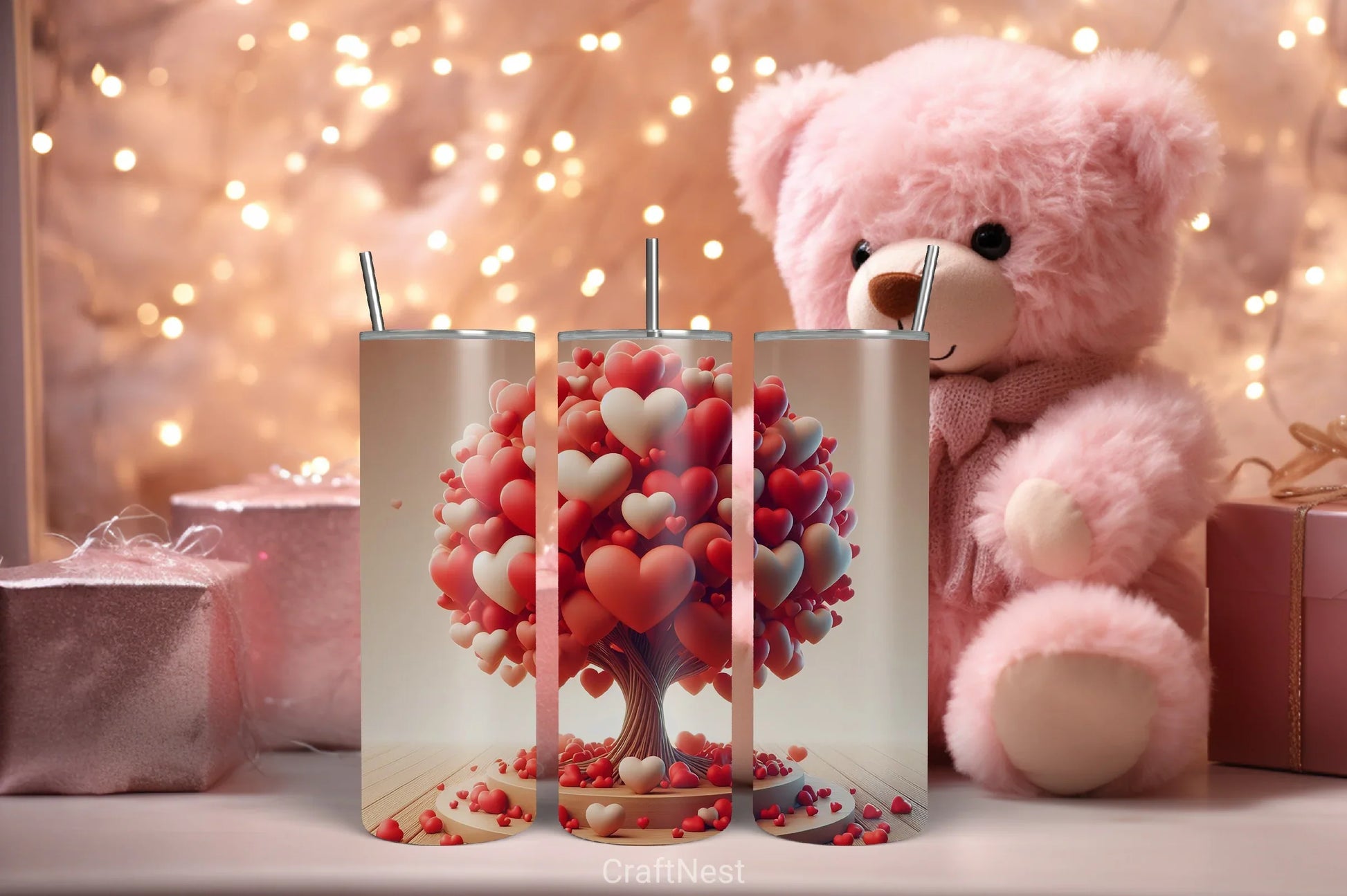 Valentine Tumbler Wrap Bundle 67 - CraftNest - Digital Crafting and Art