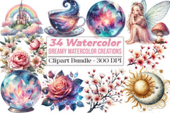 Dreamy Creations Clipart Bundle 1 - CraftNest - Digital Crafting and Art