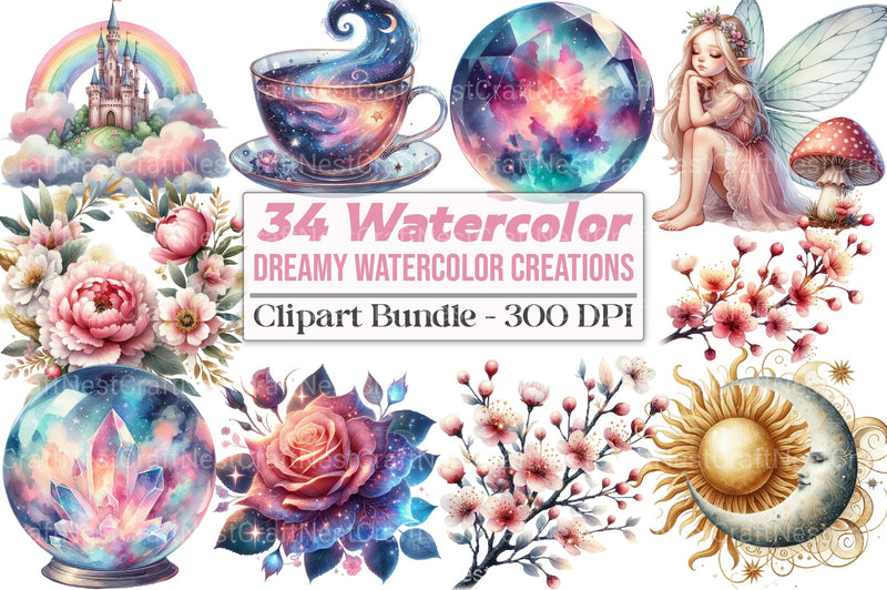 Dreamy Creations Clipart Bundle 1 - CraftNest - Digital Crafting and Art