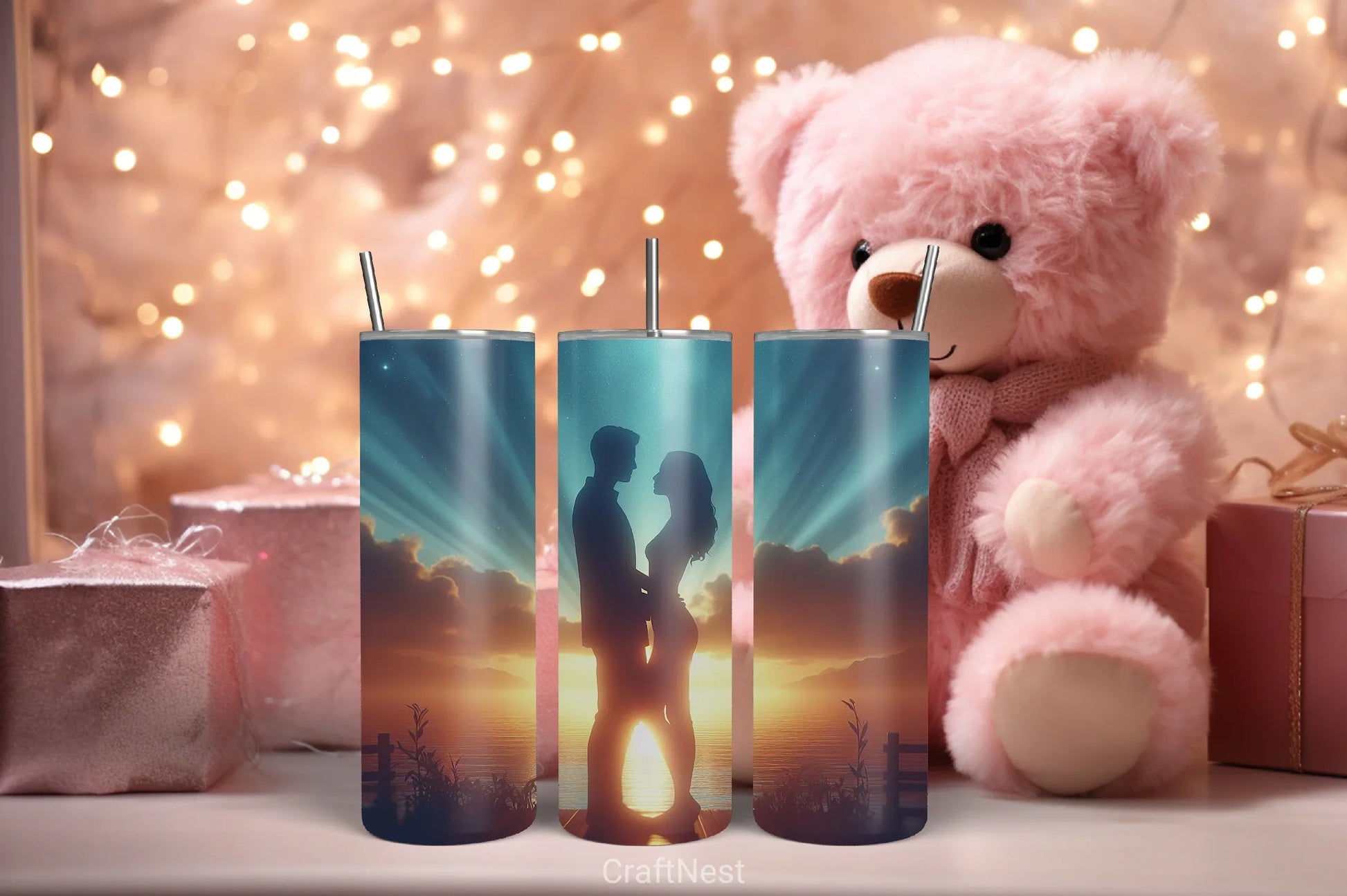 Valentine Tumbler Wrap Bundle 34 - CraftNest - Digital Crafting and Art