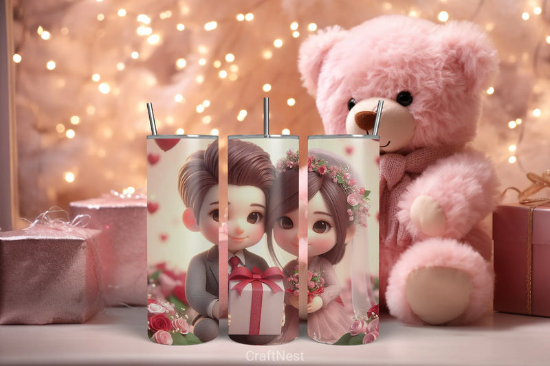 Valentine Tumbler Wrap Bundle 40 - CraftNest - Digital Crafting and Art