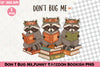 Don‚Äôt Bug Me Raccoon Clipart Bundle 2