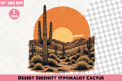 Desert Serenity Cactus Clipart Bundle - CraftNest - Digital Crafting and Art
