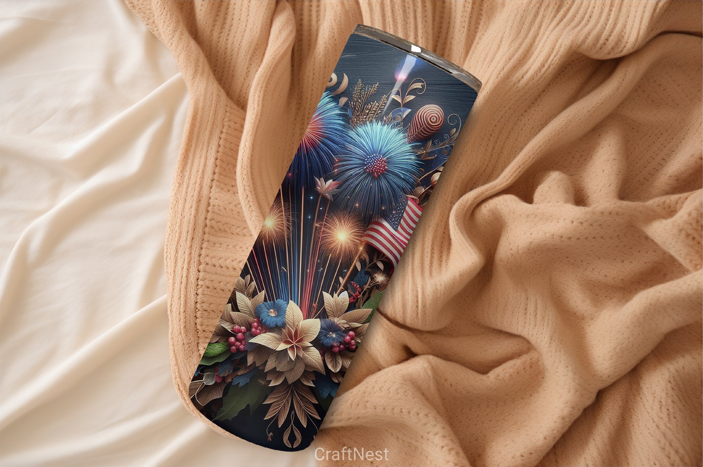 4th of July Tumbler Wrap Bundle 82 - CraftNest - Digital Crafting and Art