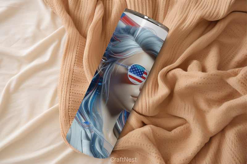 4th of July Tumbler Wrap Bundle 17 - CraftNest - Digital Crafting and Art