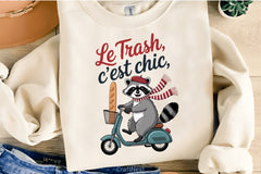 Raccoon Scooter Baguette Clipart Bundle - CraftNest - Digital Crafting and Art