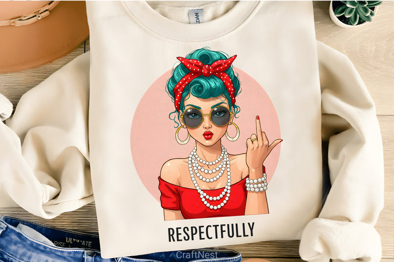 Respectful Middle Finger Clipart Bundle 2 - CraftNest - Digital Crafting and Art