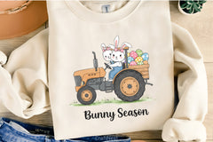 Easter Tractor Farm Clipart Bundle - CraftNest - Digital Crafting and Art