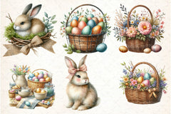Country Farmhouse Easter Clipart Bundle 2 - CraftNest - Digital Crafting and Art