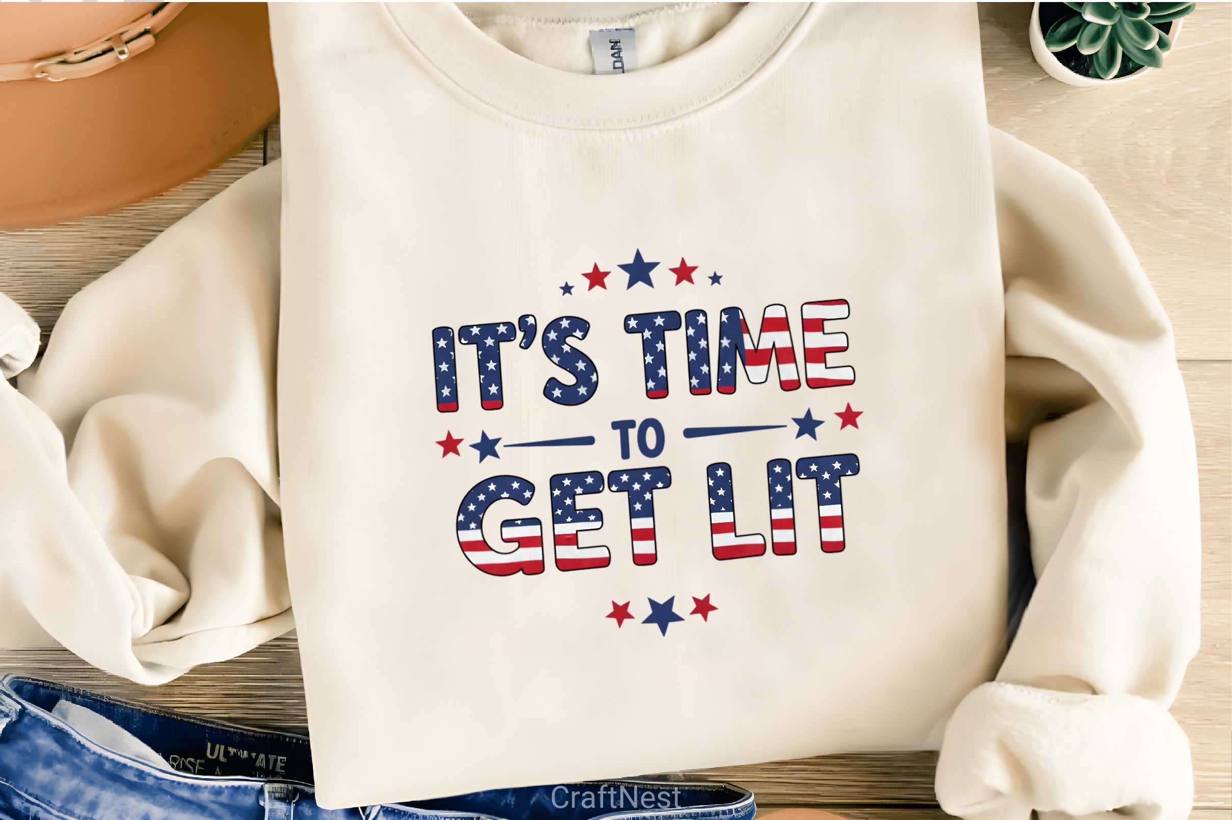 4th of July Get Lit Clipart Bundle - CraftNest - Digital Crafting and Art