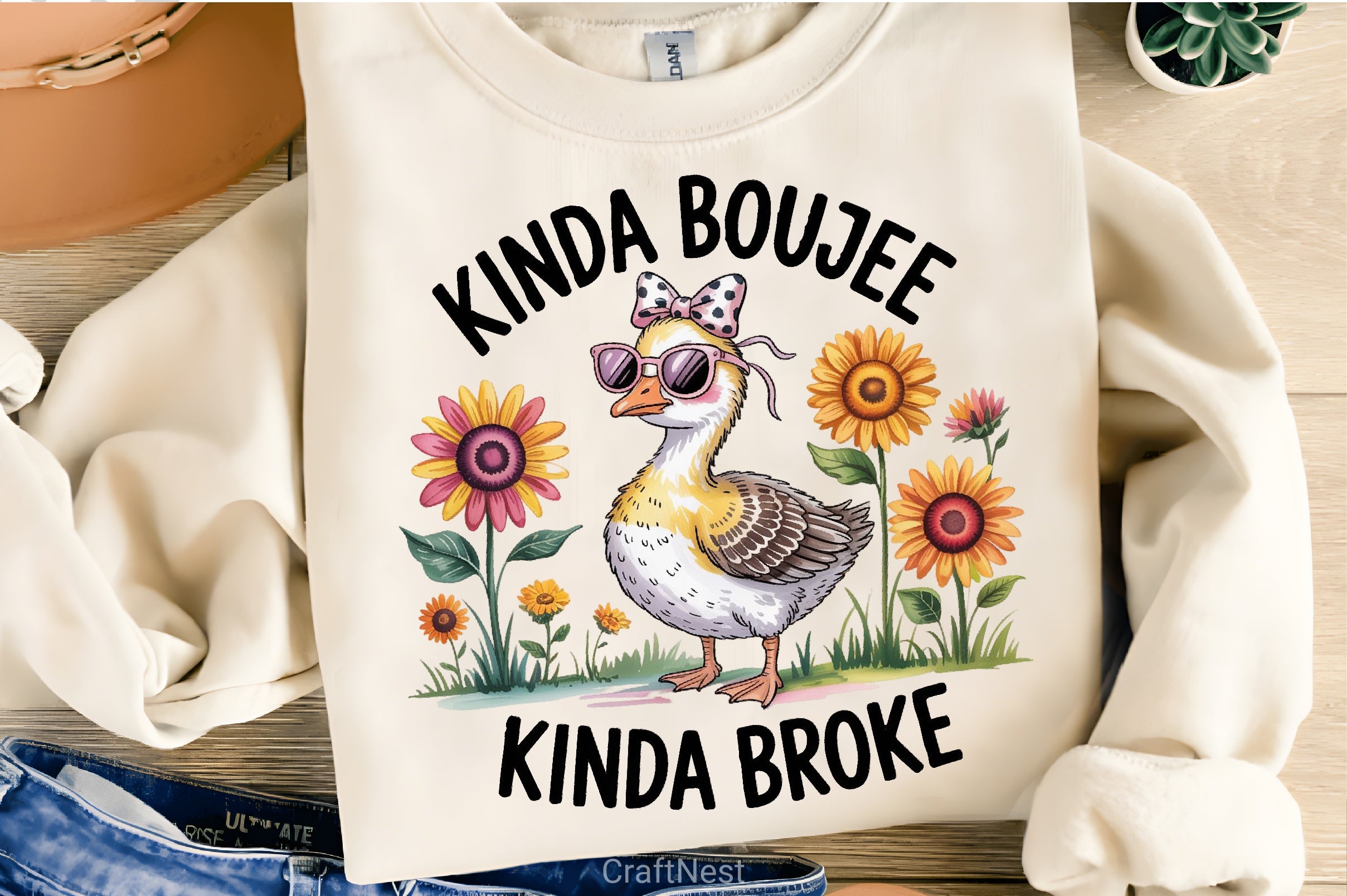 Cute Baby Goose Clipart Bundle - CraftNest - Digital Crafting and Art