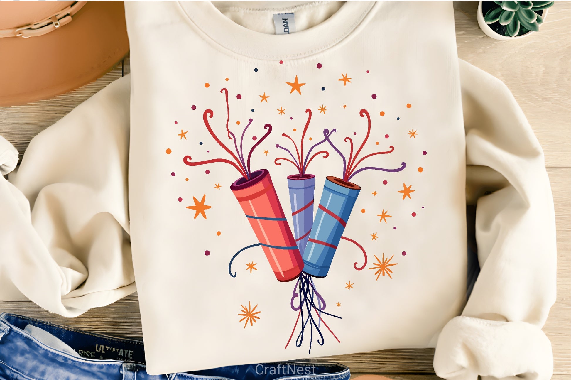 Festive Party Poppers Clipart Bundle - CraftNest - Digital Crafting and Art