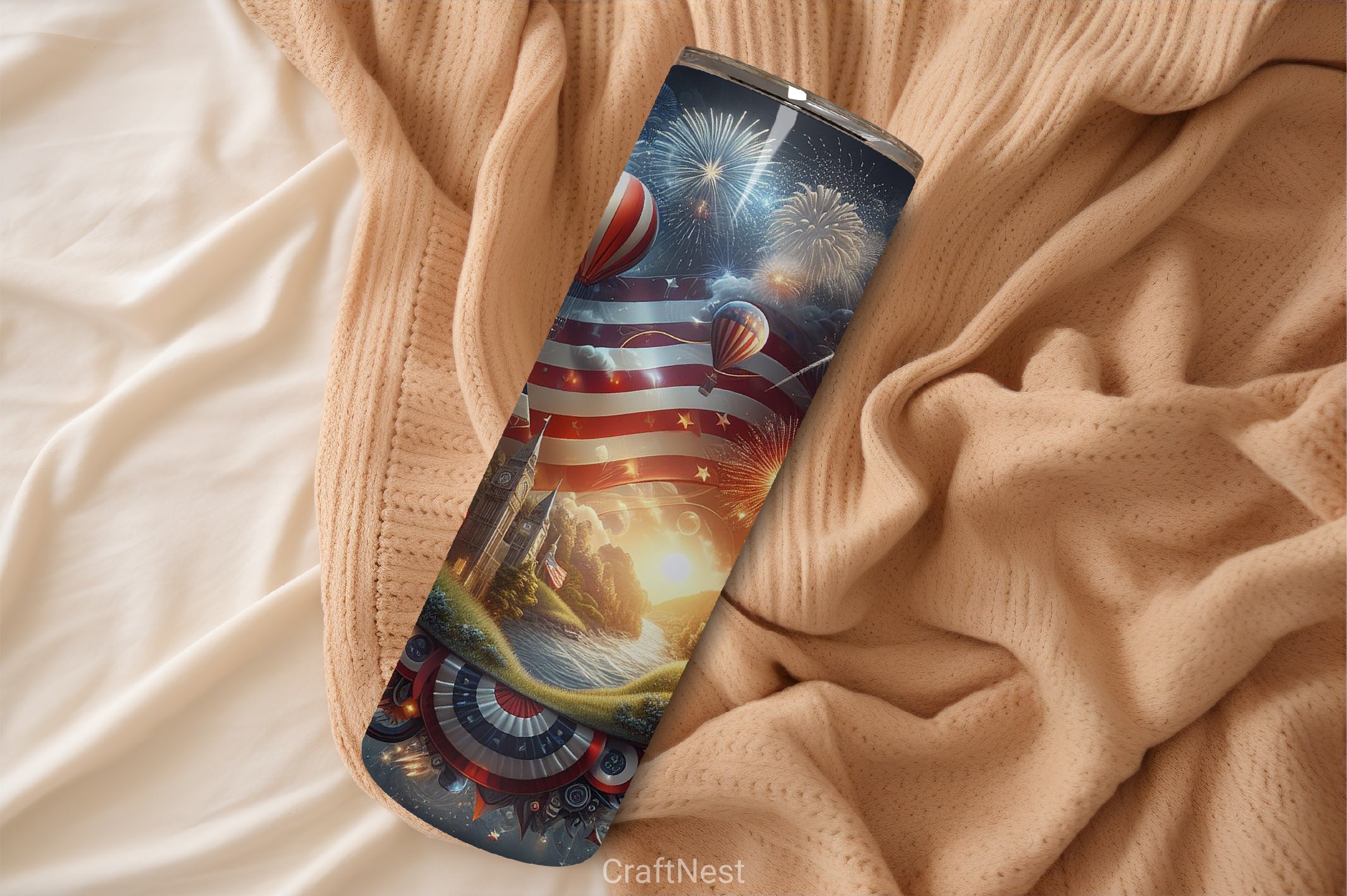 4th of July Tumbler Wrap Bundle 122 - CraftNest - Digital Crafting and Art