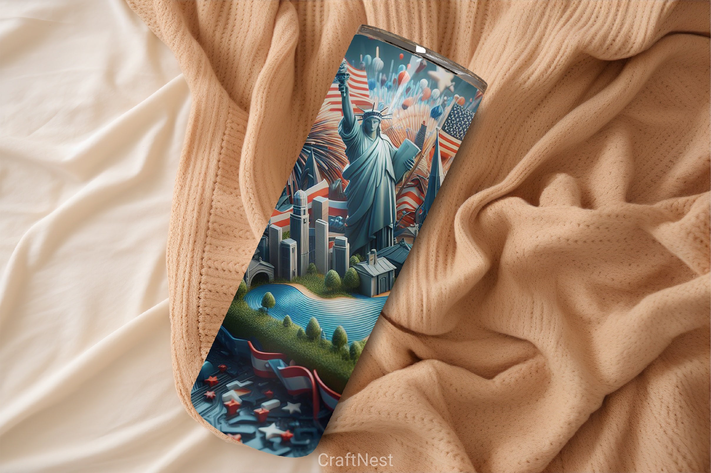 4th of July Tumbler Wrap Bundle 35 - CraftNest - Digital Crafting and Art