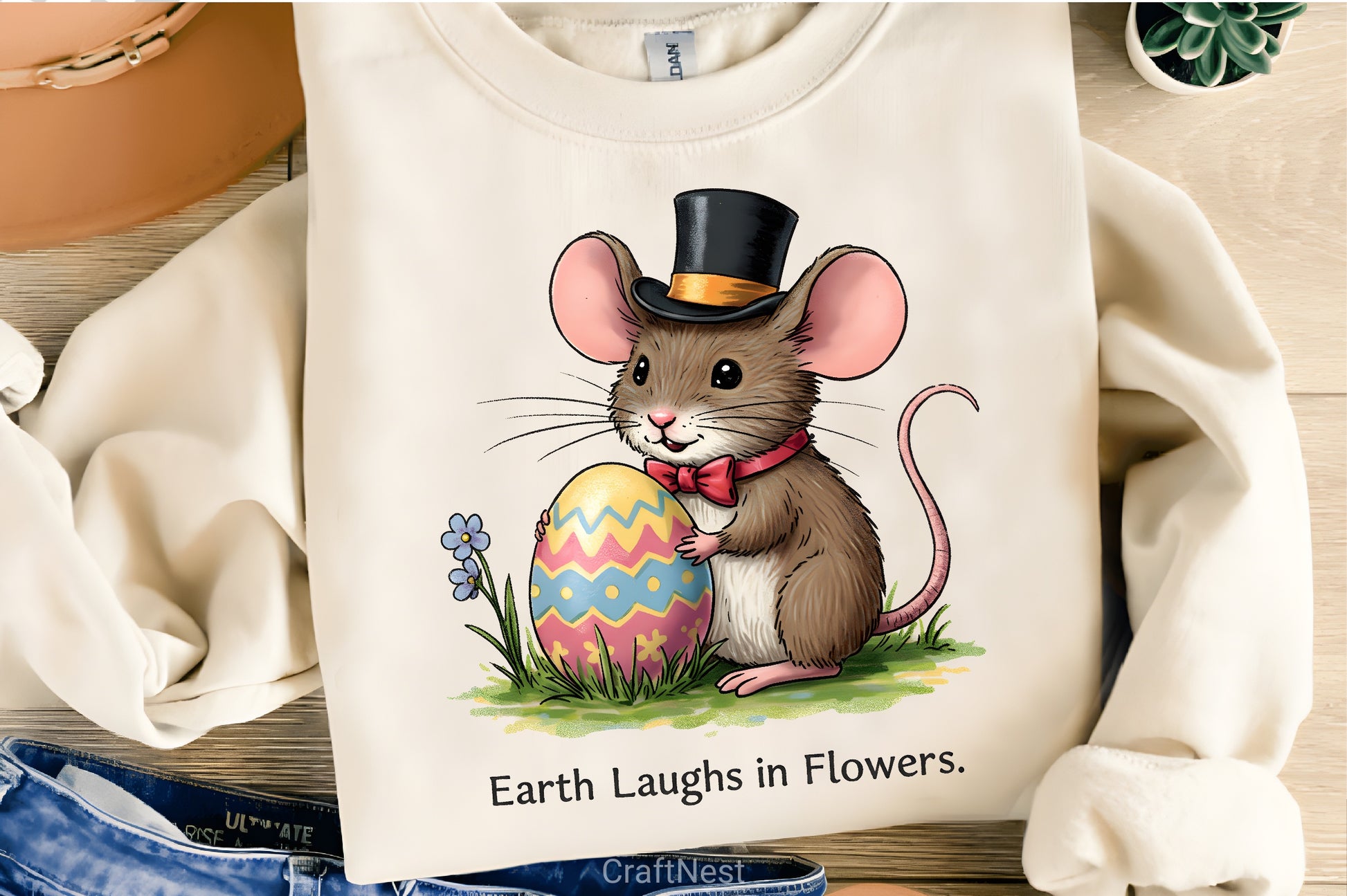 Earth Laughs Easter Clipart Bundle - CraftNest - Digital Crafting and Art
