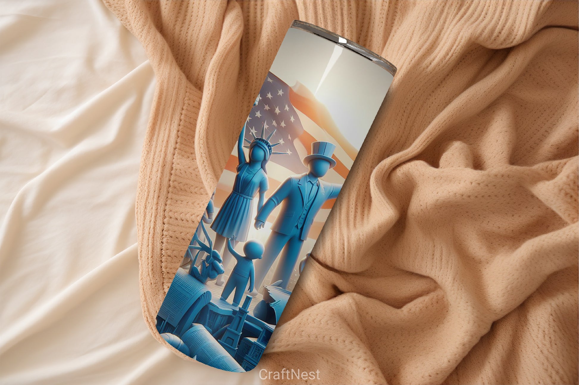 4th of July Tumbler Wrap Bundle 50 - CraftNest - Digital Crafting and Art