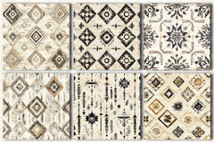 Boho Neutral Pattern Clipart Bundle - CraftNest - Digital Crafting and Art