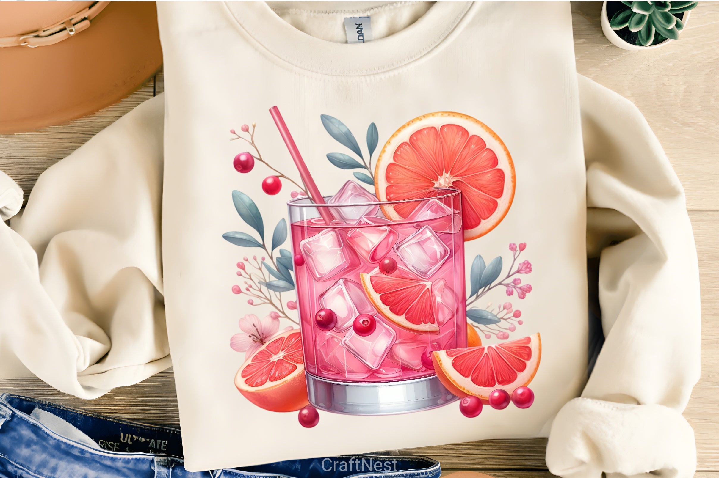 Pink Spring Fashion Clipart Bundle 2 - CraftNest - Digital Crafting and Art