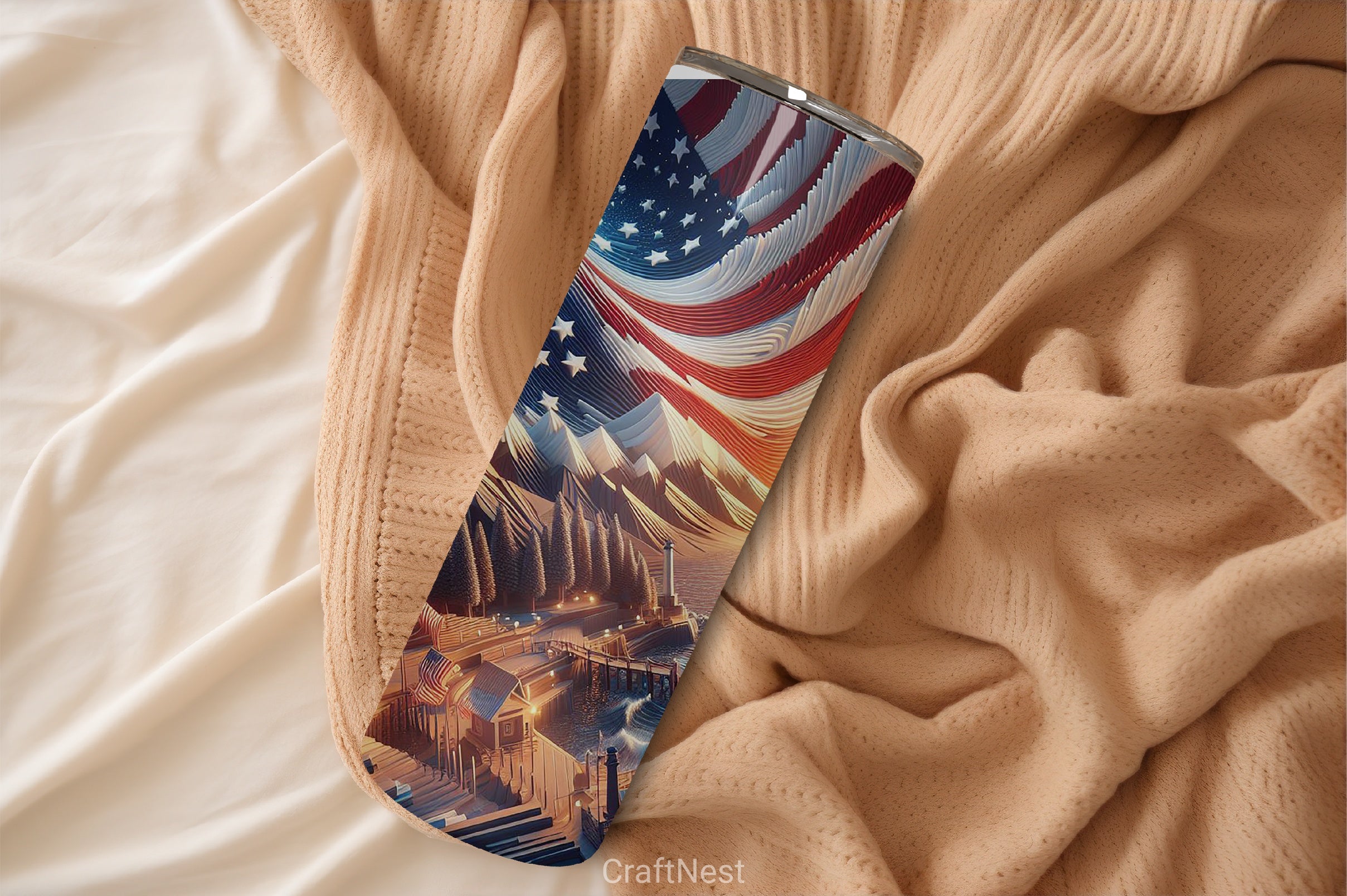 4th of July Tumbler Wrap Bundle 118 - CraftNest - Digital Crafting and Art