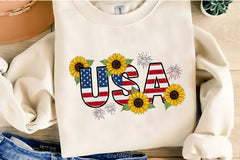 4th of July USA Clipart Bundle 2 - CraftNest - Digital Crafting and Art