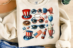 American 4th July Clipart Bundle - CraftNest - Digital Crafting and Art
