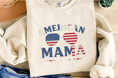 American Mama Shirt 4th of July Clipart Bundle - CraftNest - Digital Crafting and Art