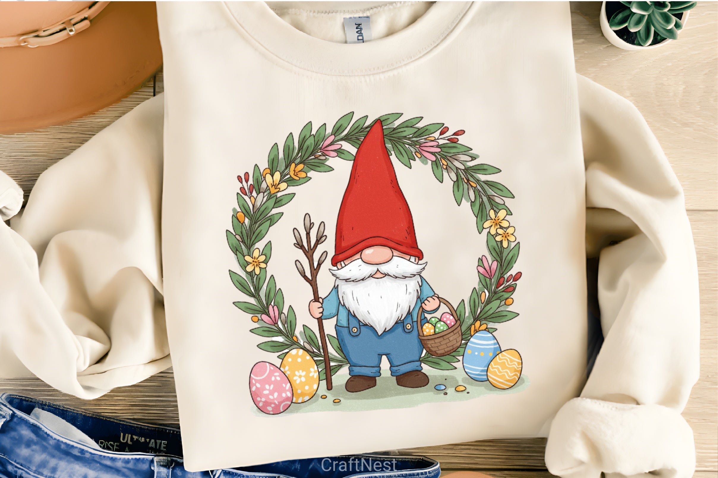 Easter Gnome Clipart Bundle 12 - CraftNest - Digital Crafting and Art