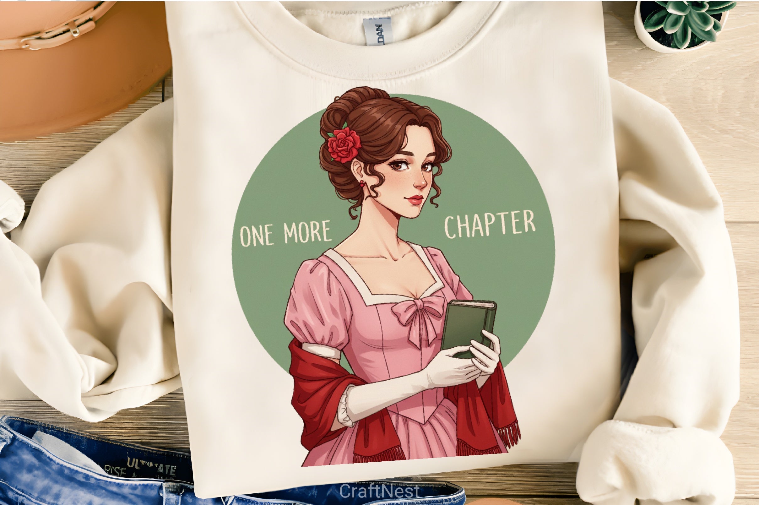 One More Chapter Book Lover Clipart Bundle - CraftNest - Digital Crafting and Art