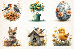 Spring Clipart Bundle - CraftNest - Digital Crafting and Art